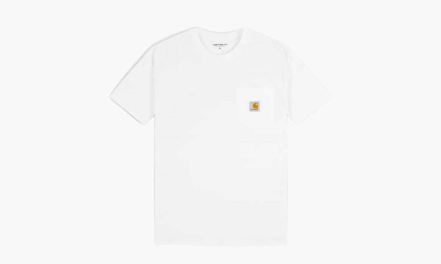 Carhartt WIP Short-Sleeve Local Pocket T-Shirt White | The Sortage