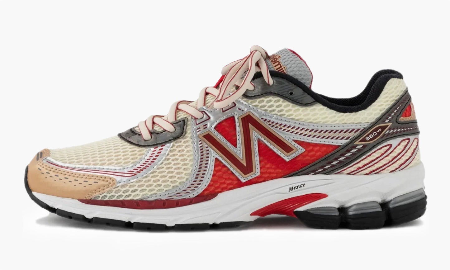 New Balance 860v2 Aime Leon Dore Red - ML860AD2 | The Sortage