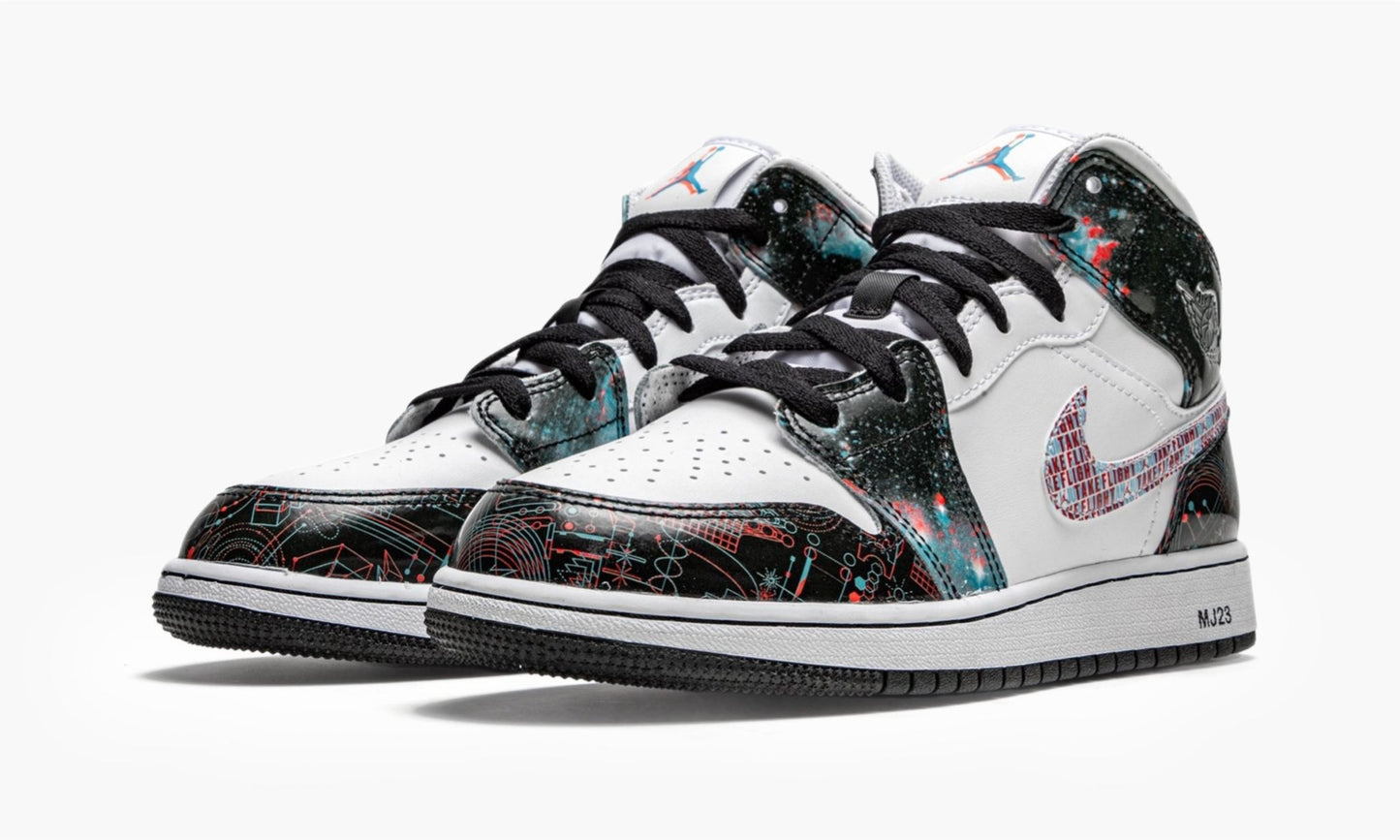 Air Jordan 1 Mid SE GS Take Flight - BQ6931 114 | The Sortage