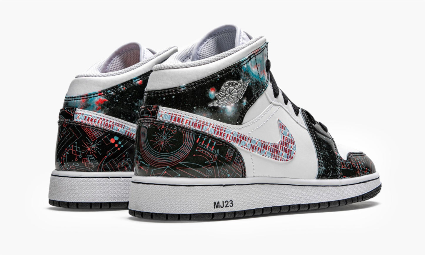 Air Jordan 1 Mid SE GS Take Flight - BQ6931 114 | The Sortage