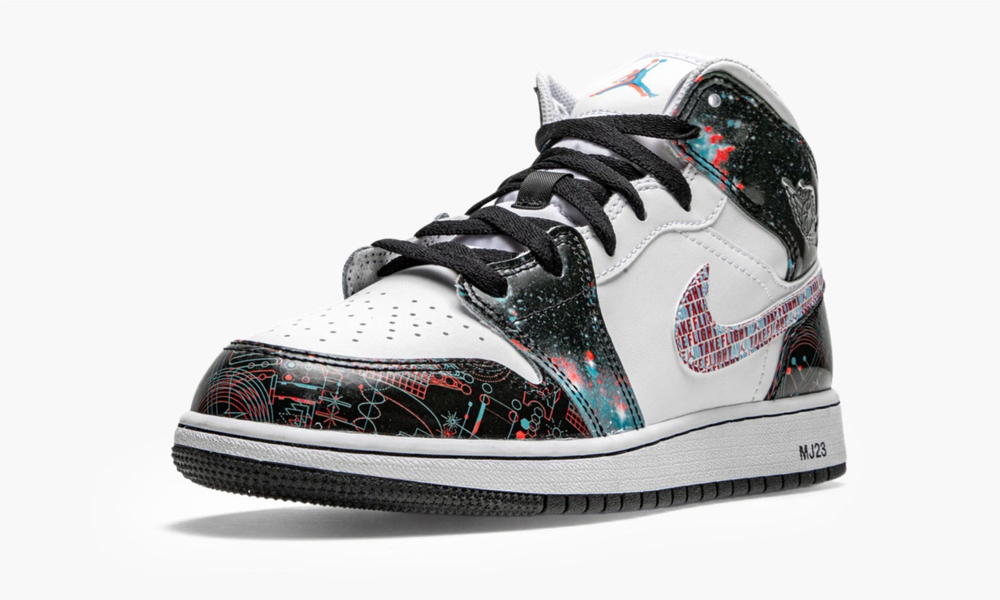 Air Jordan 1 Mid SE GS Take Flight - BQ6931 114 | The Sortage