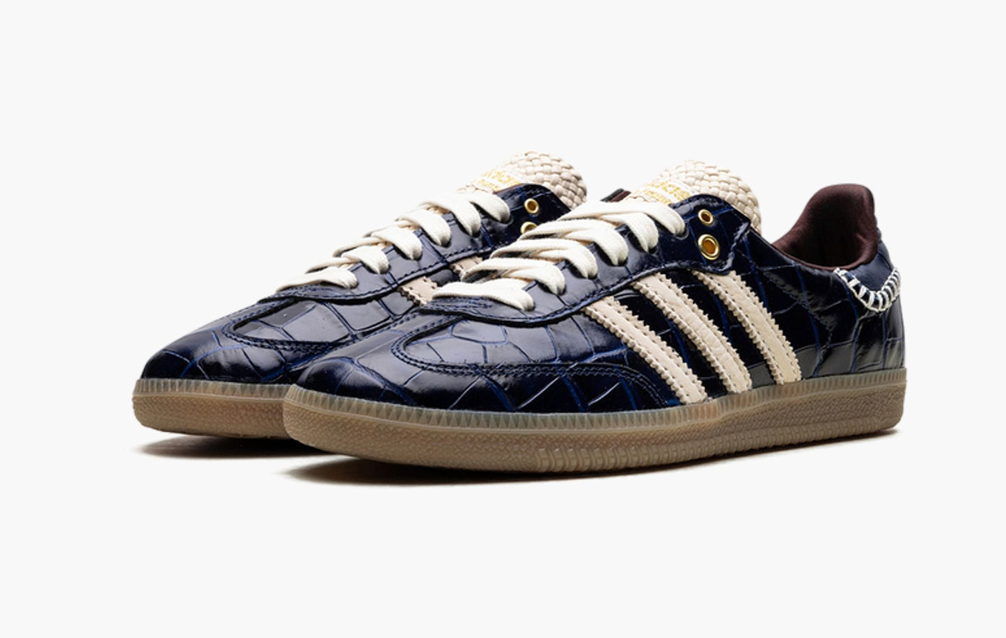 Adidas Samba Wales Bonner Navy Croc - JH9825 | The Sortage