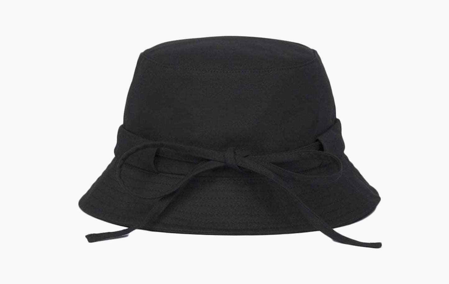 Jacquemus Le Bob Gadjo Bow Bucket Hat Black | The Sortage