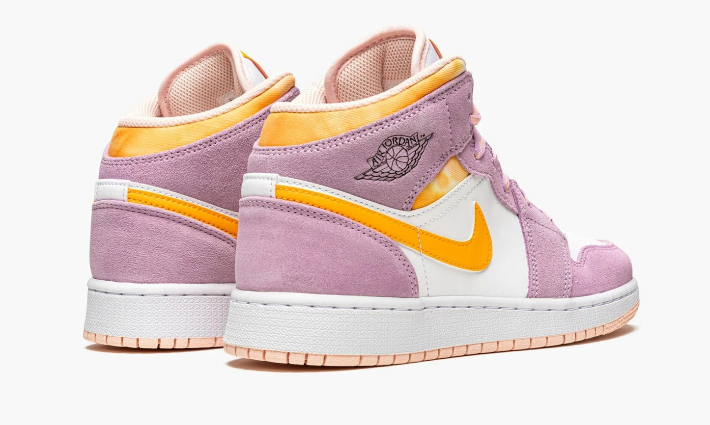 Air Jordan 1 Mid SE GS Arctic Pink University Gold - DC9517 600