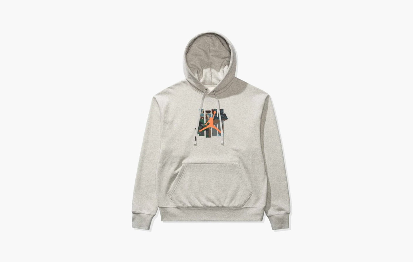 Jordan x Undefeated Pullovers Street Style Long Sleeves Hoodie Gray | Sortage.