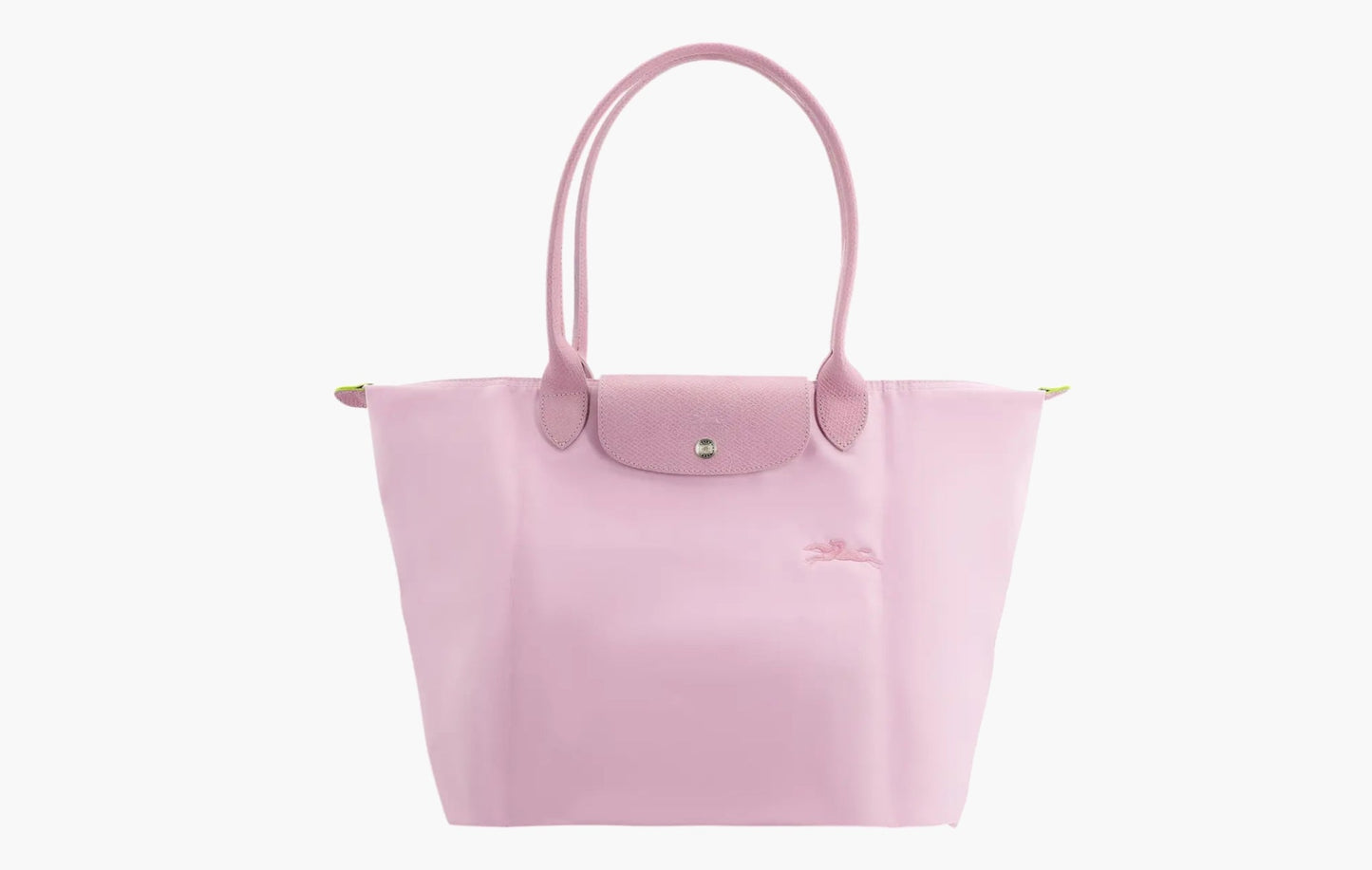 Longchamp Le Pliage Green Recycled Canvas M Shoulder Bag Pink | Sortage