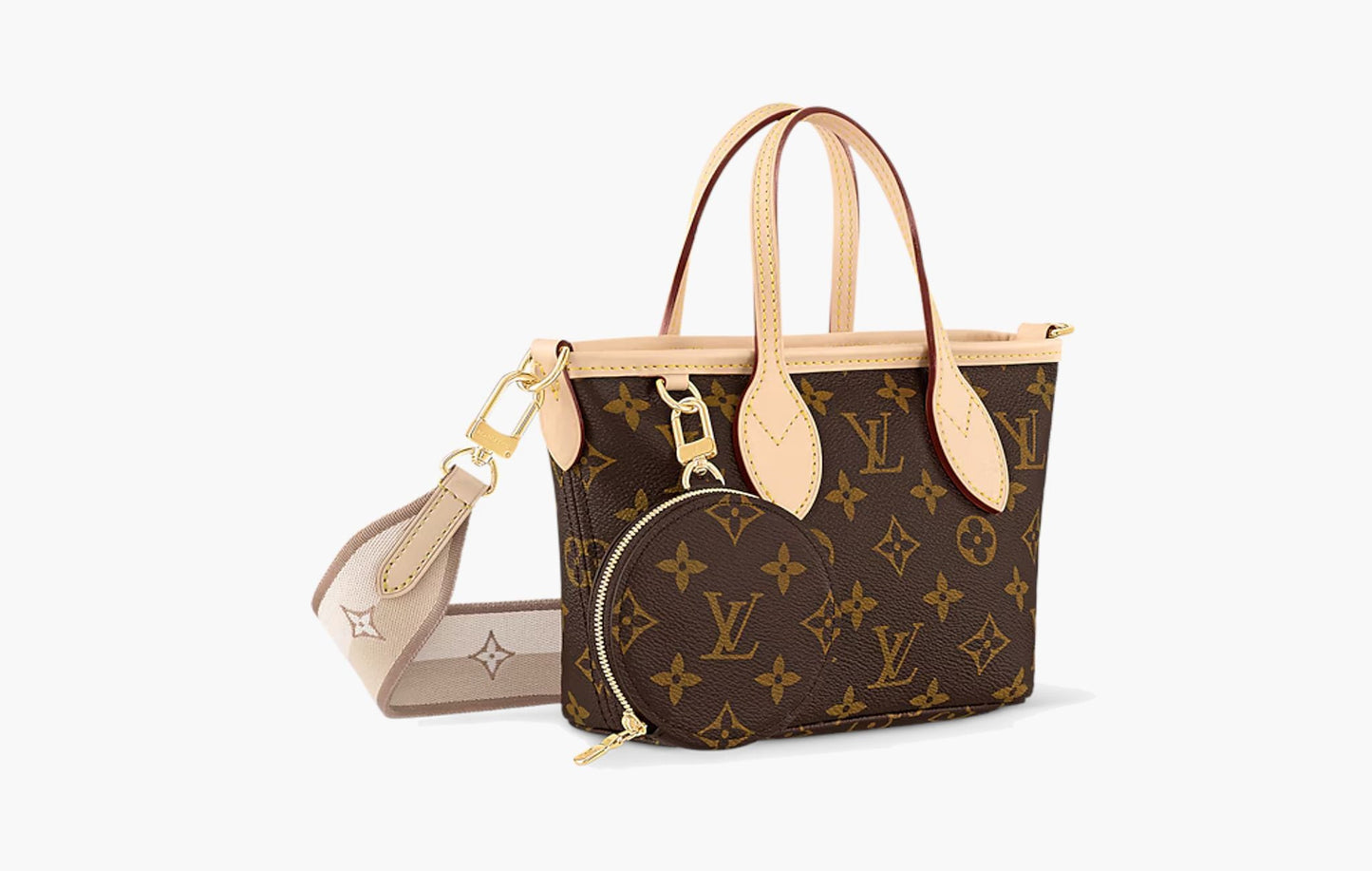 Louis Vuitton Neverfull BB Tela Monogram Beige | The Sortage