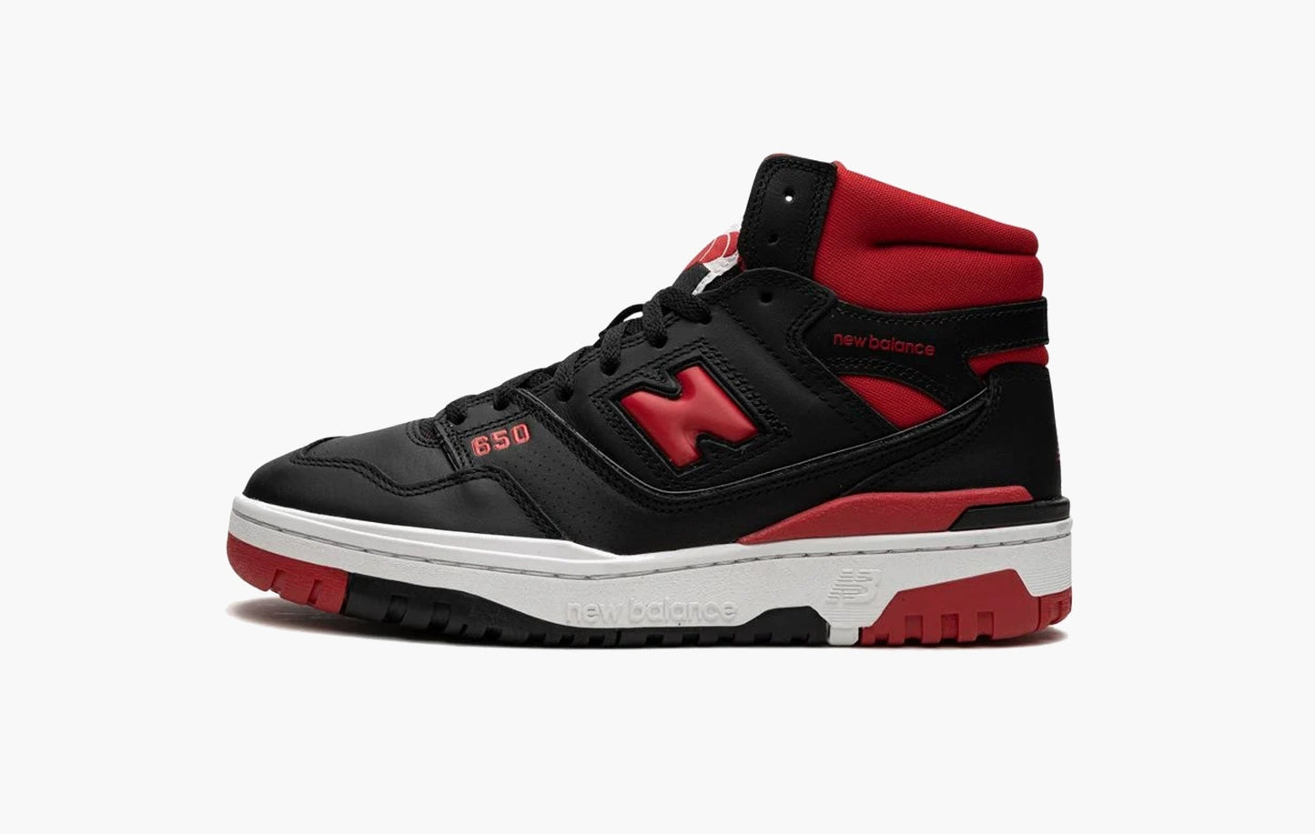 New Balance 650R Black Red - BB650RBR | The Sortage