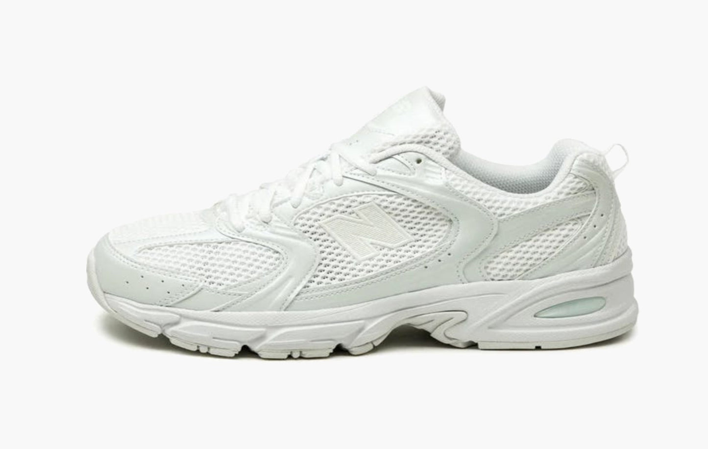 New Balance 530 Triple White - MR530PA | The Sortage
