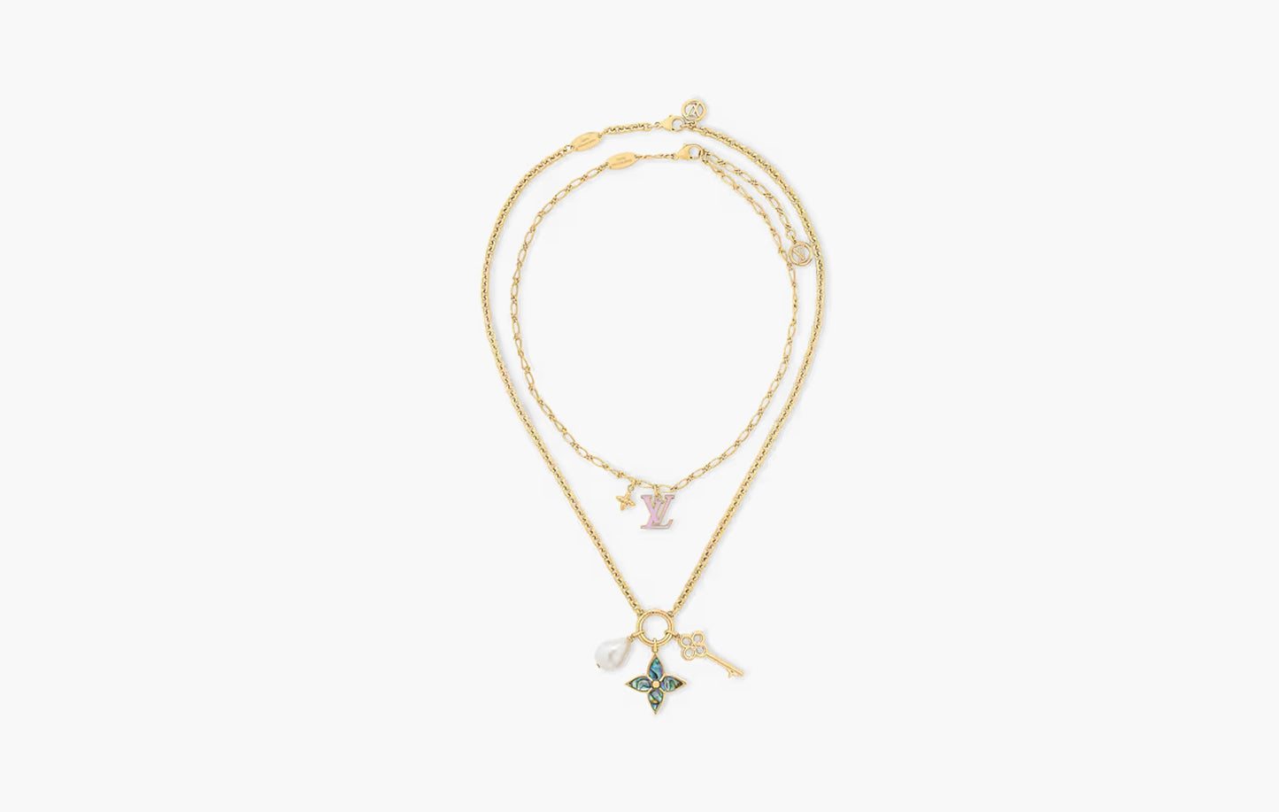 LV Layer Color Necklace