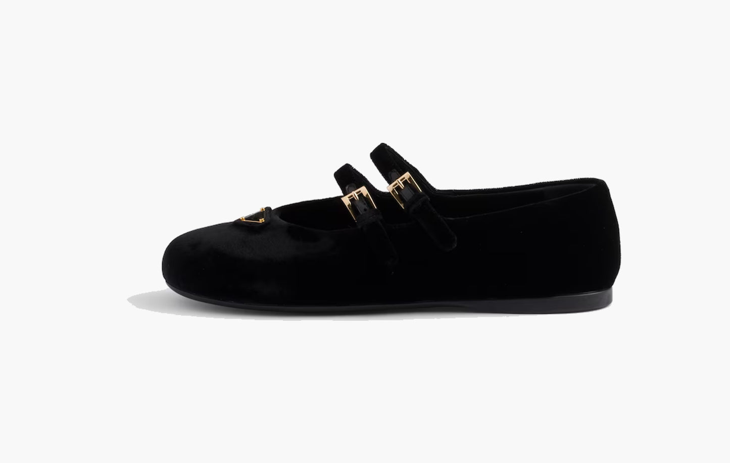 Velvet Ballerinas Cupro Viscose "Black"