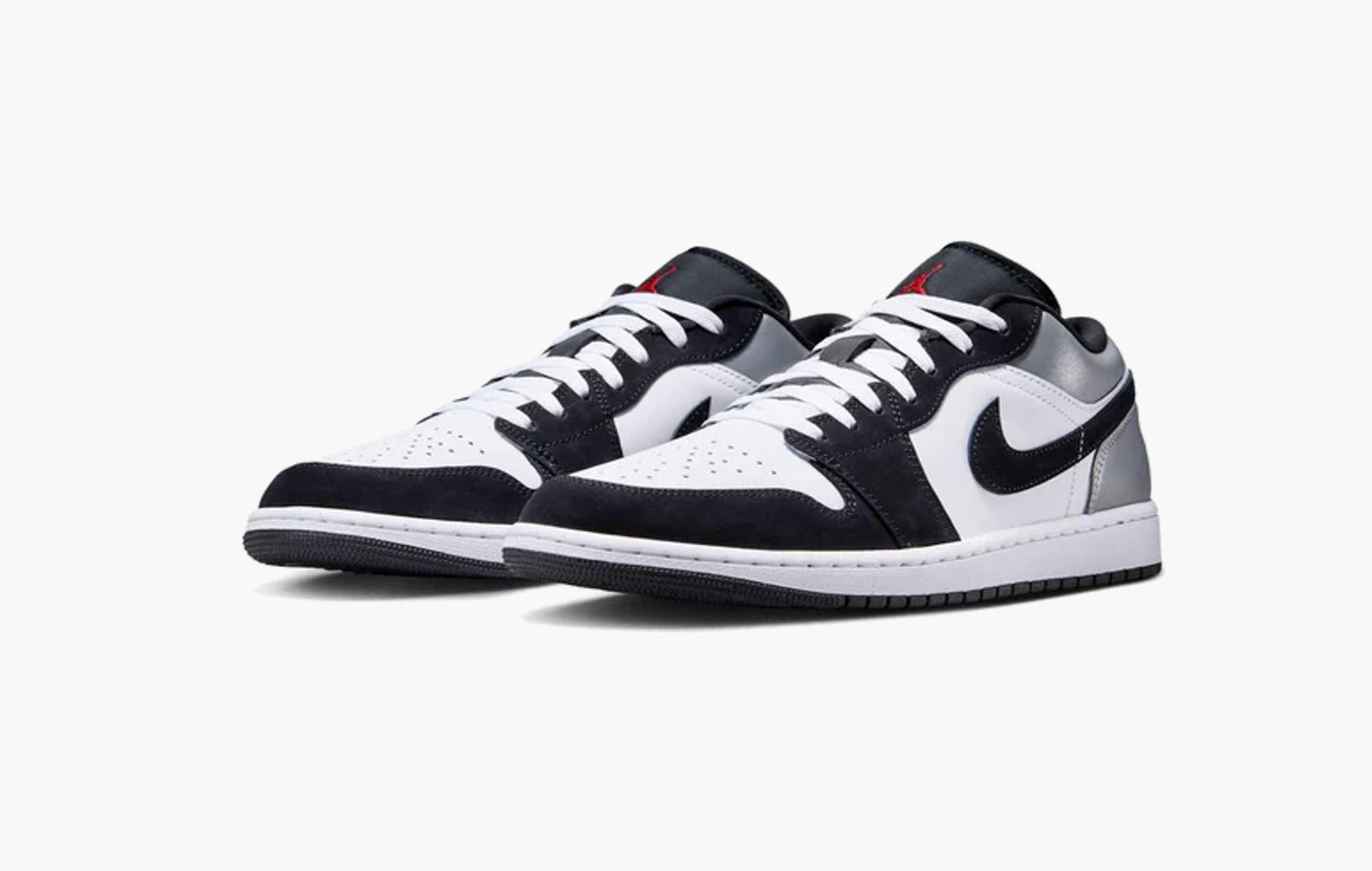 Air Jordan 1 Low SE "White Fire Red Black Matte Silver"