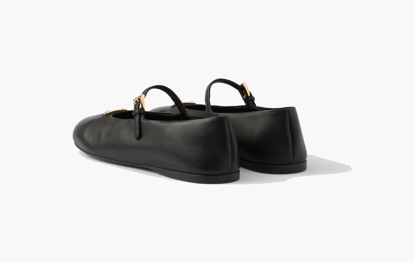 Nappa Leather Ballerinas Lambskin "Black"