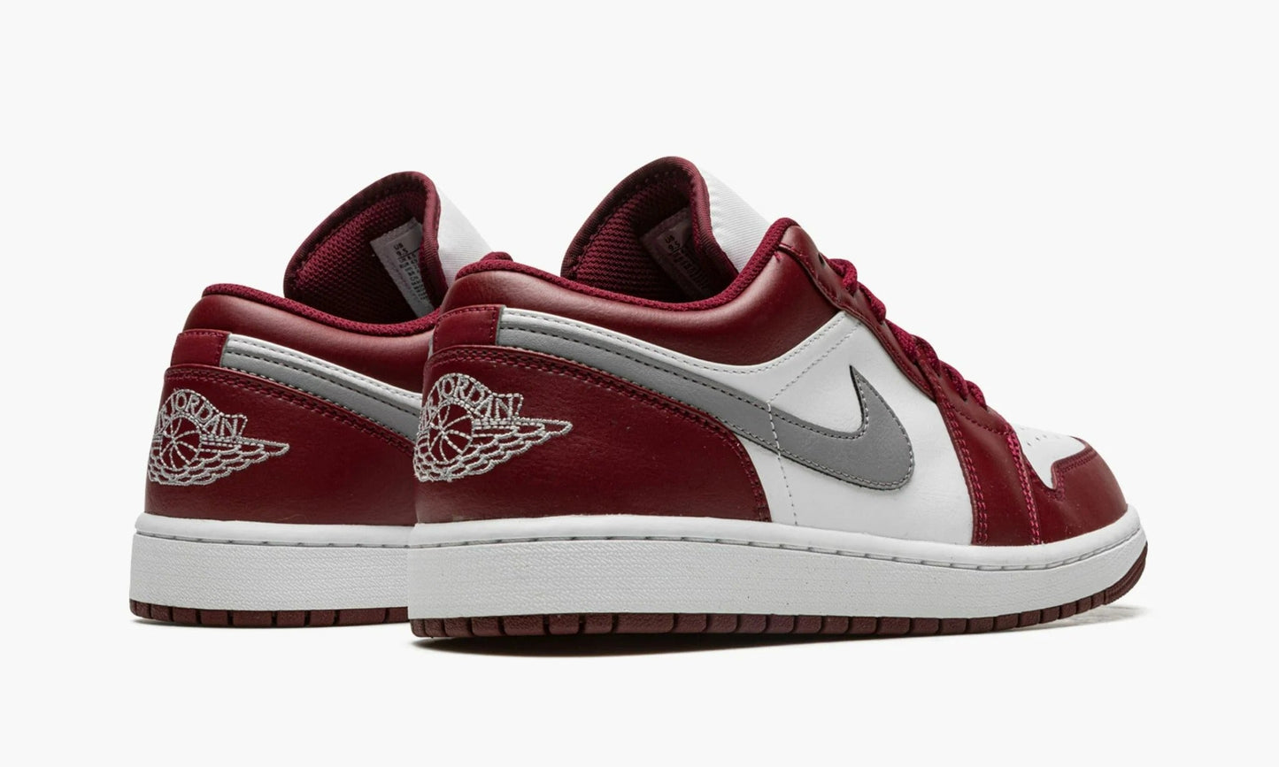 Air Jordan 1 Low White Bordeaux - 553558 615 | The Sortage