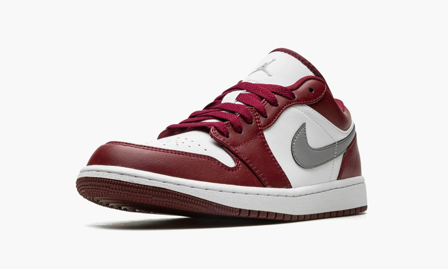 Air Jordan 1 Low White Bordeaux - 553558 615 | The Sortage