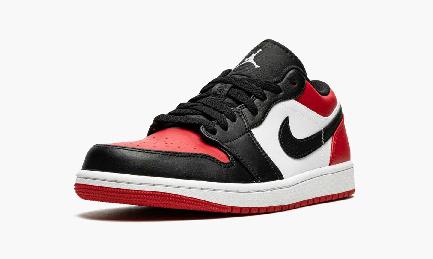 Air Jordan 1 Low Bred Toe - 553558 612 | The Sortage