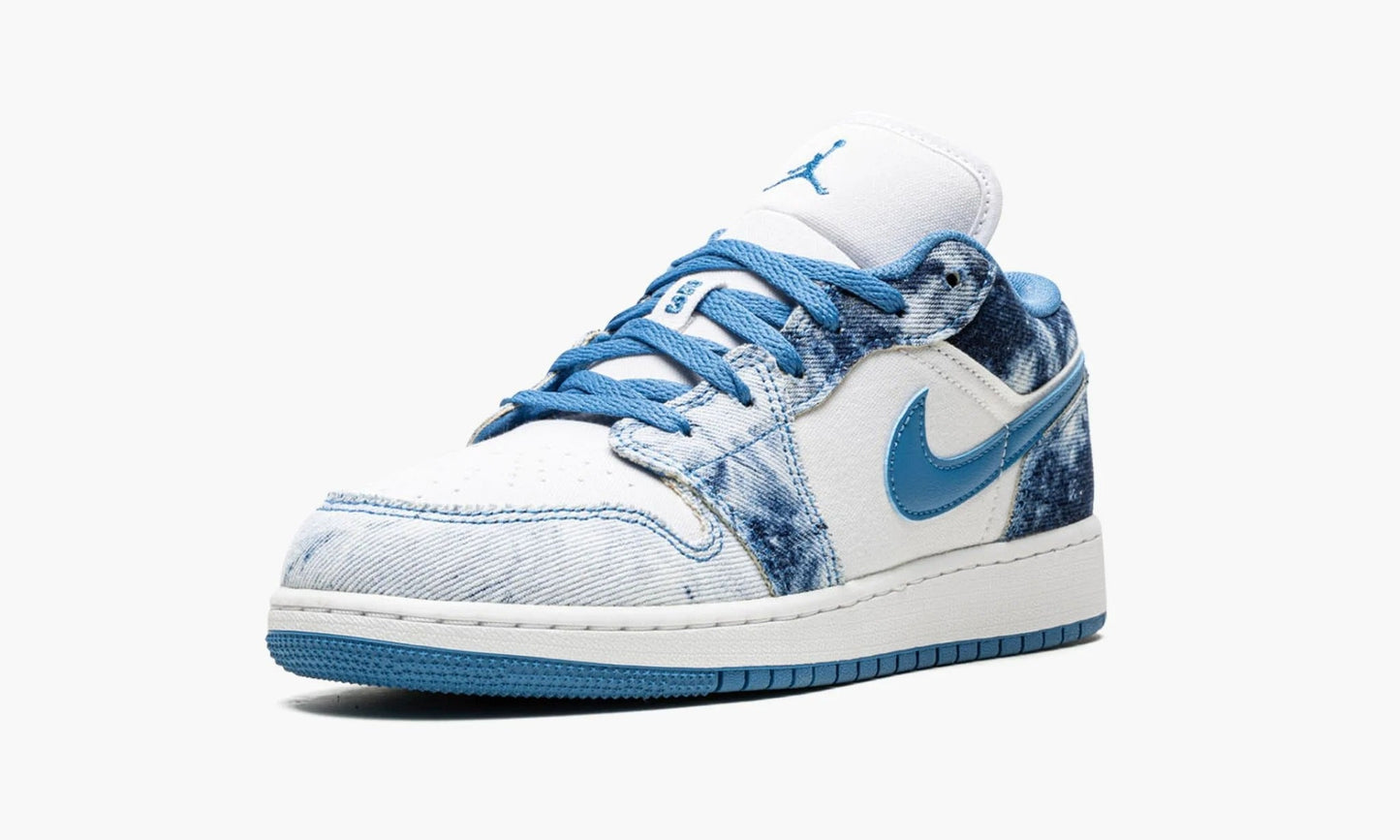 Air Jordan 1 Low GS Acid Wash Denim - DM8947 100 | The Sortage