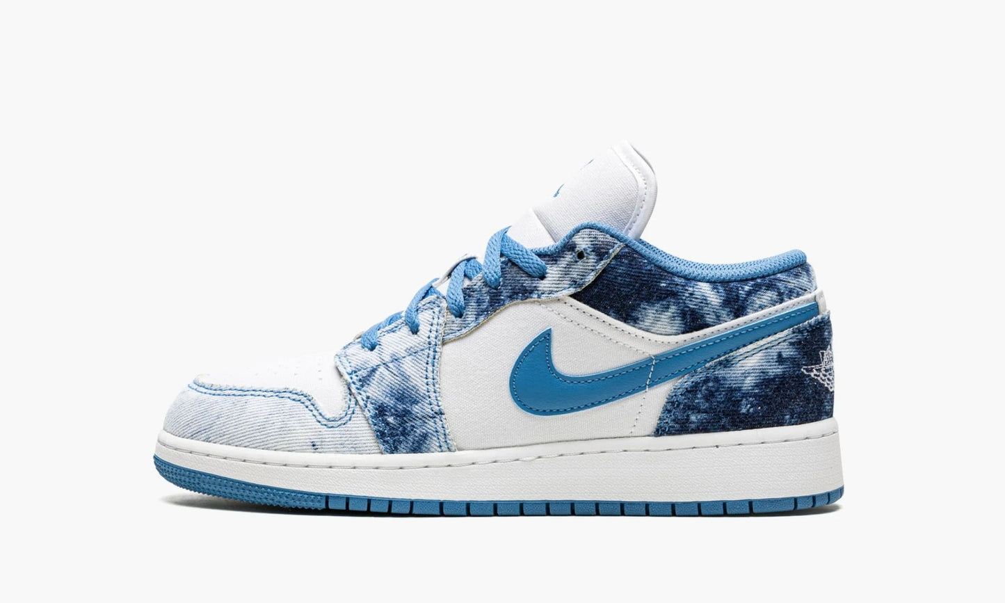 Air Jordan 1 Low GS Acid Wash Denim - DM8947 100 | The Sortage