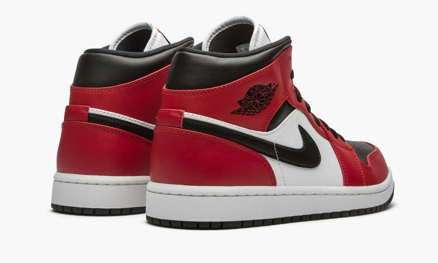 Air Jordan 1 Mid Chicago Black Toe - 554724 069 | The Sortage