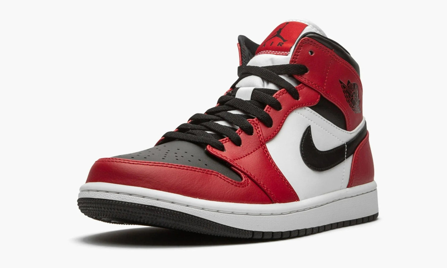 Air Jordan 1 Mid Chicago Black Toe - 554724 069 | The Sortage