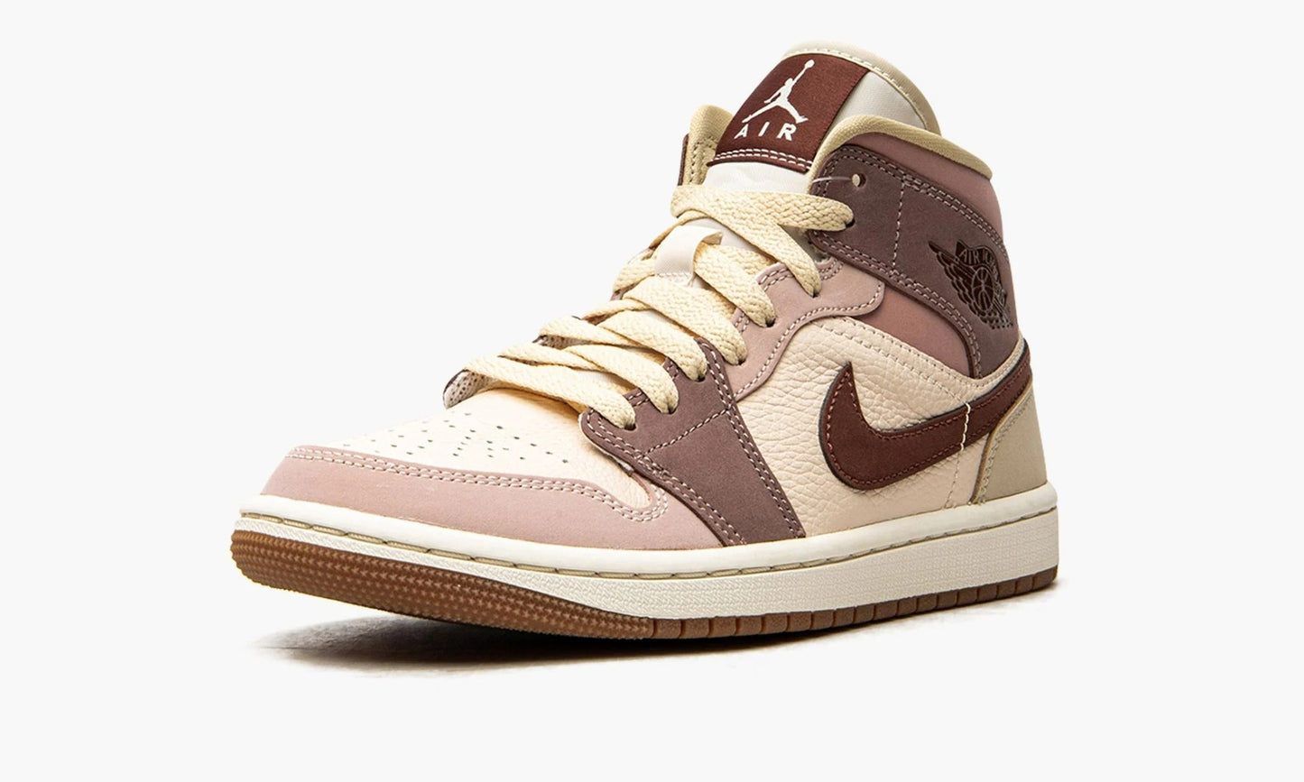 Air Jordan 1 Mid SE WMNS Dark Pony Smoky Mauve - DO7440 821