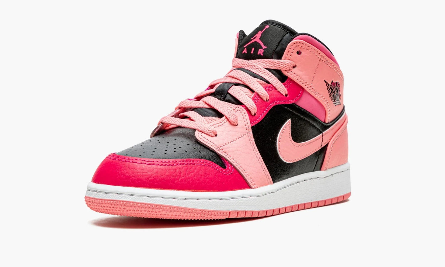 Air Jordan 1 Mid GS Coral Chalk - 554725 662 | The Sortage