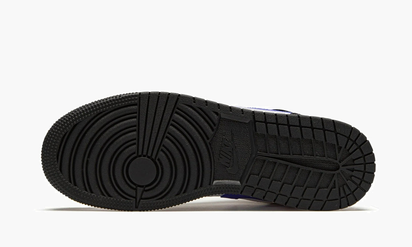 Air Jordan 1 Mid GS Black Racer Blue White - 554725 084 | The Sortage