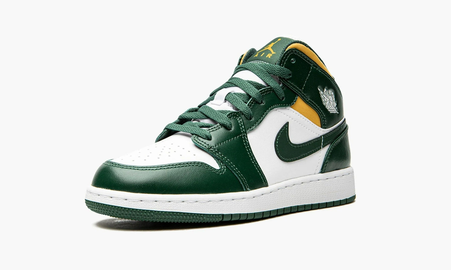 Air Jordan 1 Mid GS Sonics 2021 - 554725 371 | The Sortage