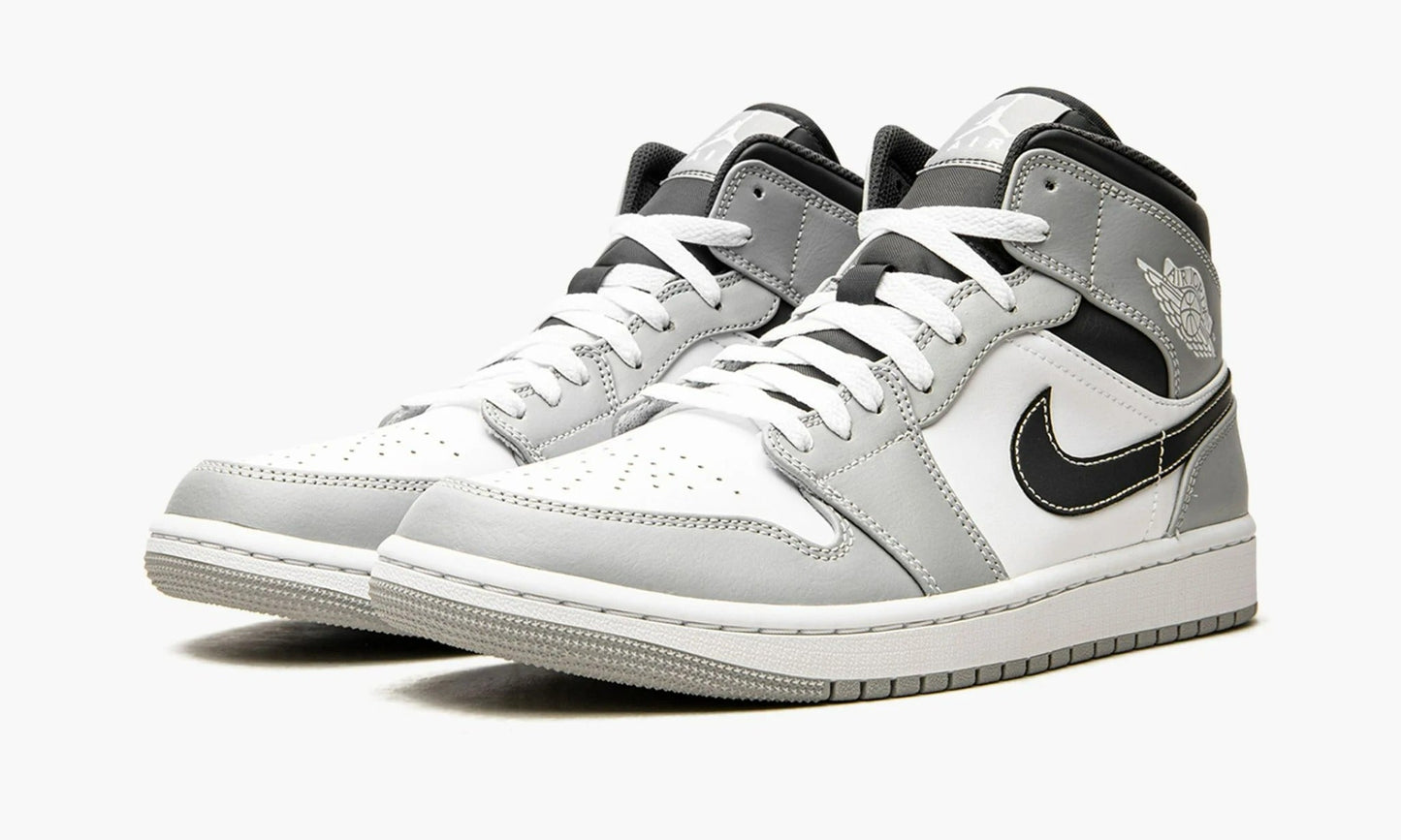 Air Jordan 1 Mid GS Light Smoke Grey 2.0 - 554725 078 | The Sortage