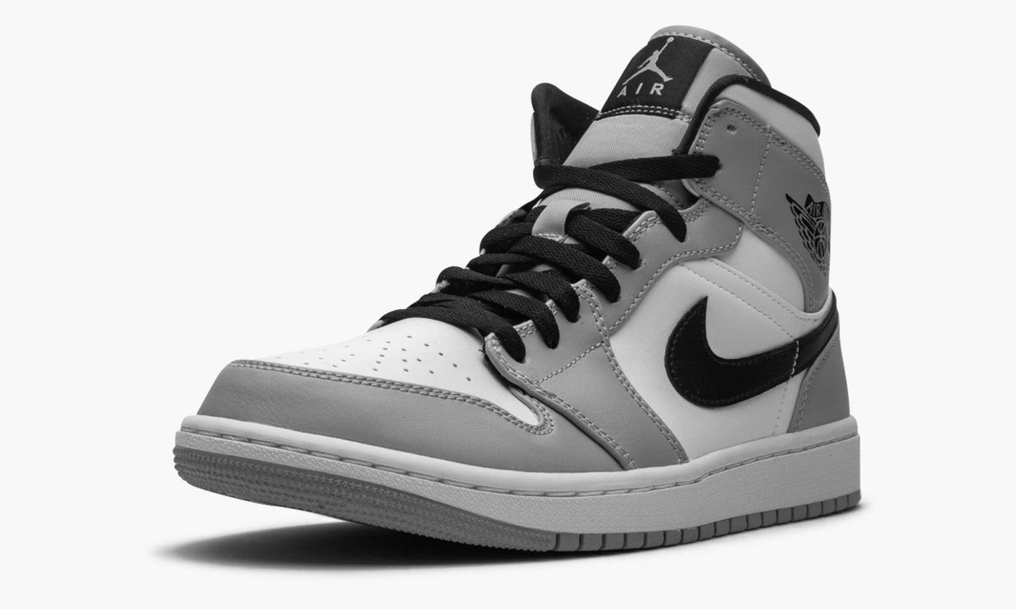 Air Jordan 1 Mid Light Smoke Grey - 554724 092 | The Sortage