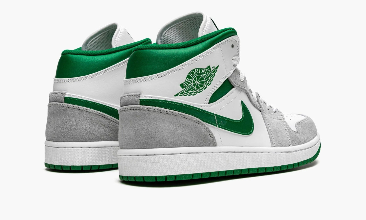Air Jordan 1 Mid SE Grey Pine Green White - DC7294 103 | The Sortage