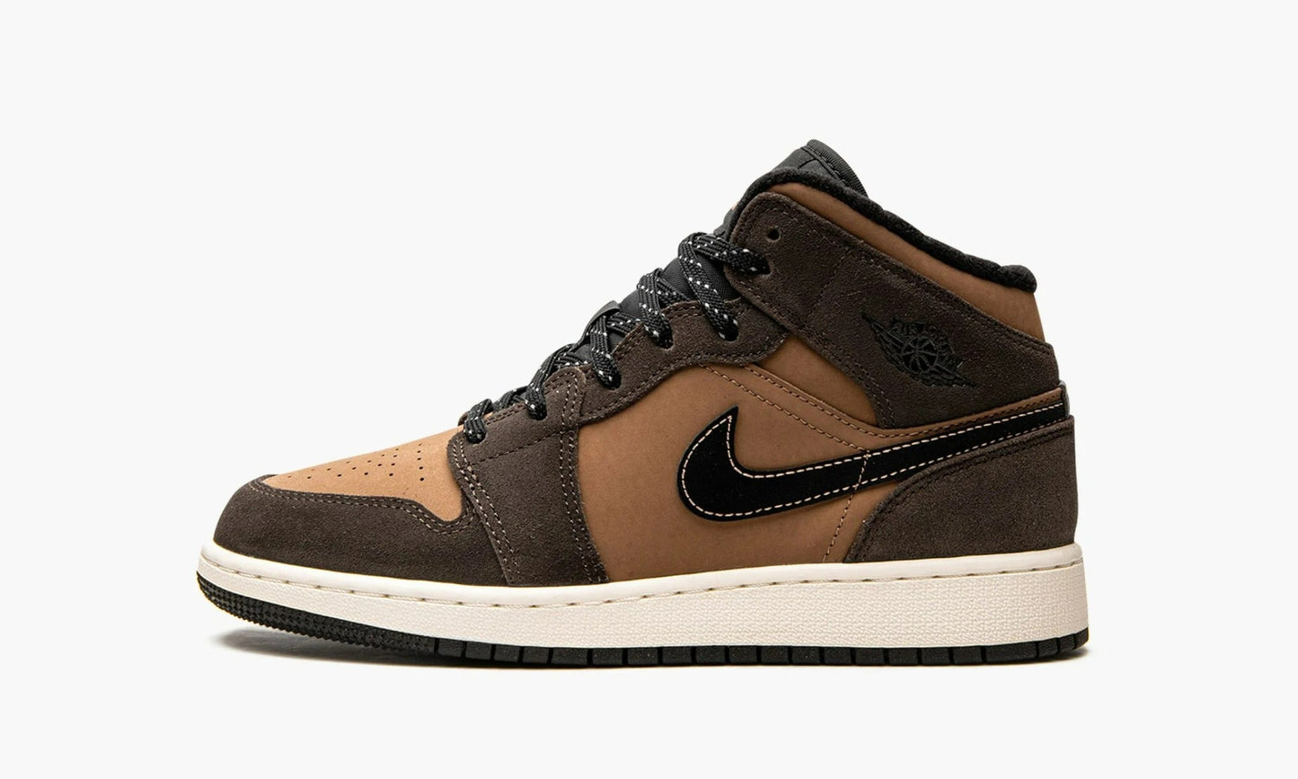 Air Jordan 1 Mid SE GS Earth Tone - DC7248 200 | The Sortage