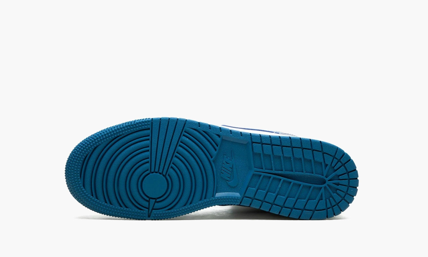 Air Jordan 1 Mid GS True Blue Cement - DQ8423 014 | The Sortage