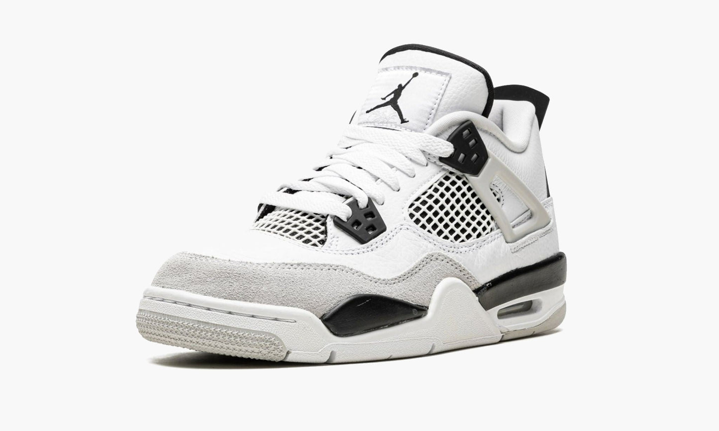 Air Jordan 4 Retro GS Military Black - 408452 111 | The Sortage