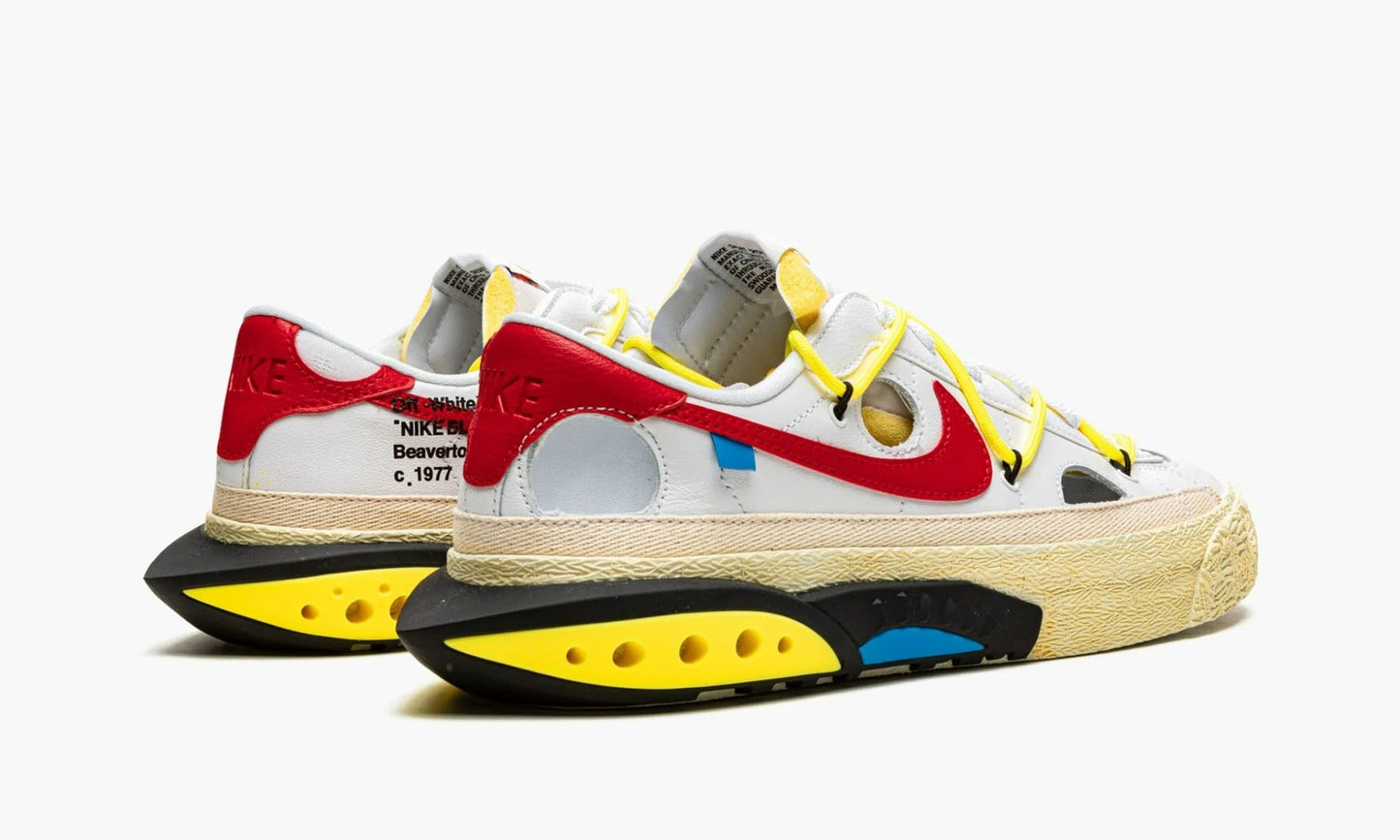 Blazer Low Off-White University Red - DH7863 100 | The Sortage