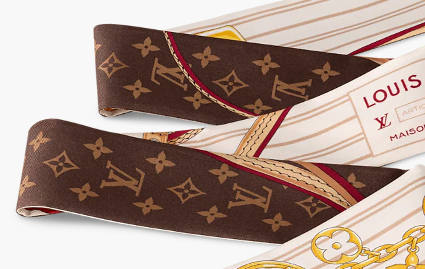 Bandeau My Neverfull BB "Brown"