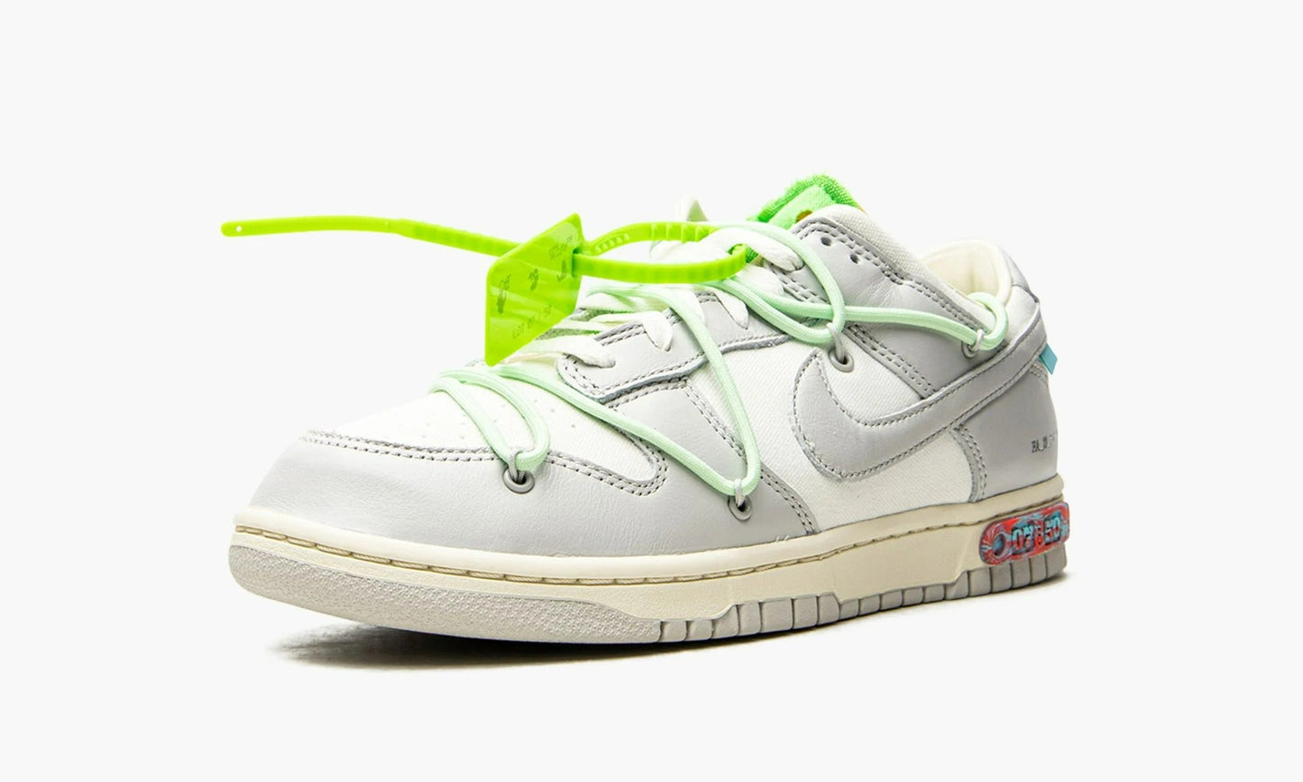 Nike Dunk Low Off-White Lot 7 - DM1602 108 | The Sortage