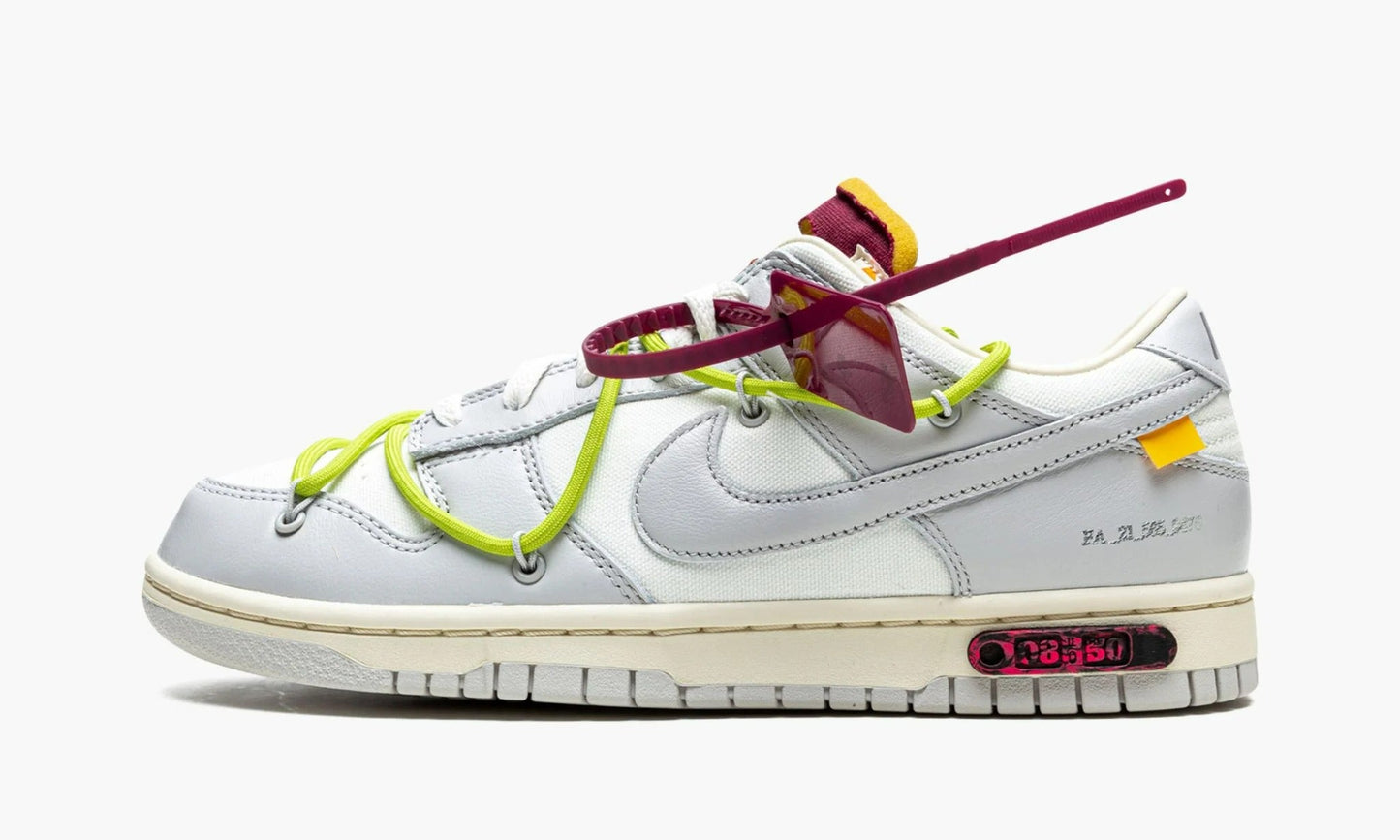 Nike Dunk Low Off-White Lot 8 - DM1602 106 | The Sortage