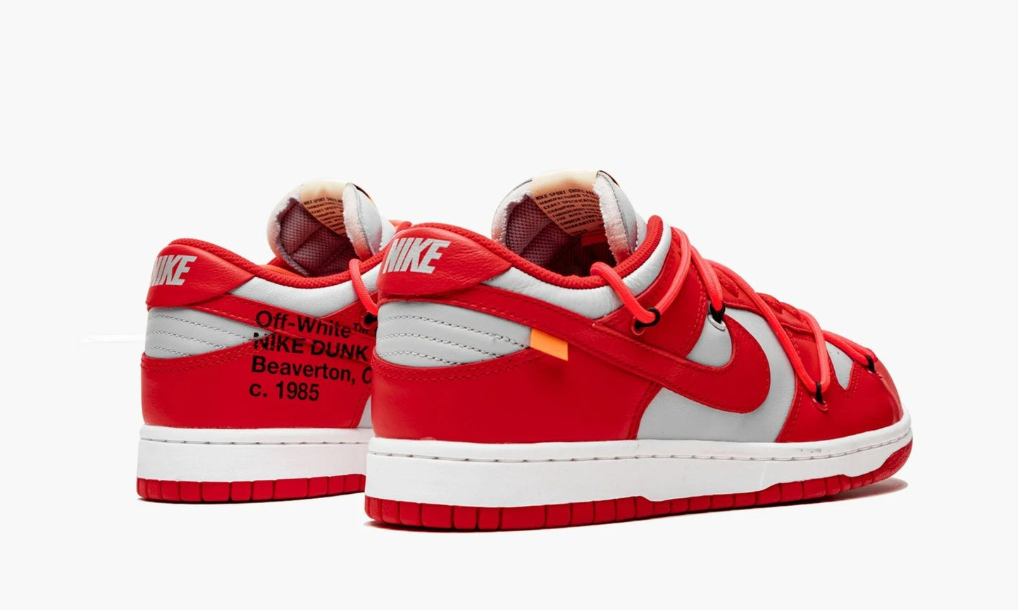Dunk Low Off-White University Red - CT0856 600
