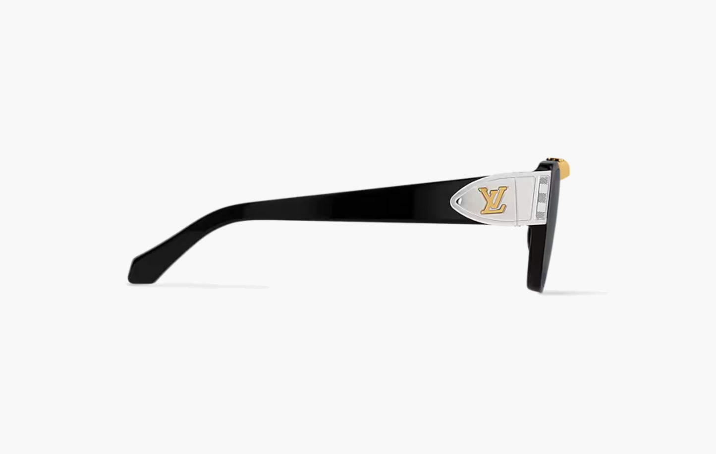 LV Flight Square Sunglasses "Black"