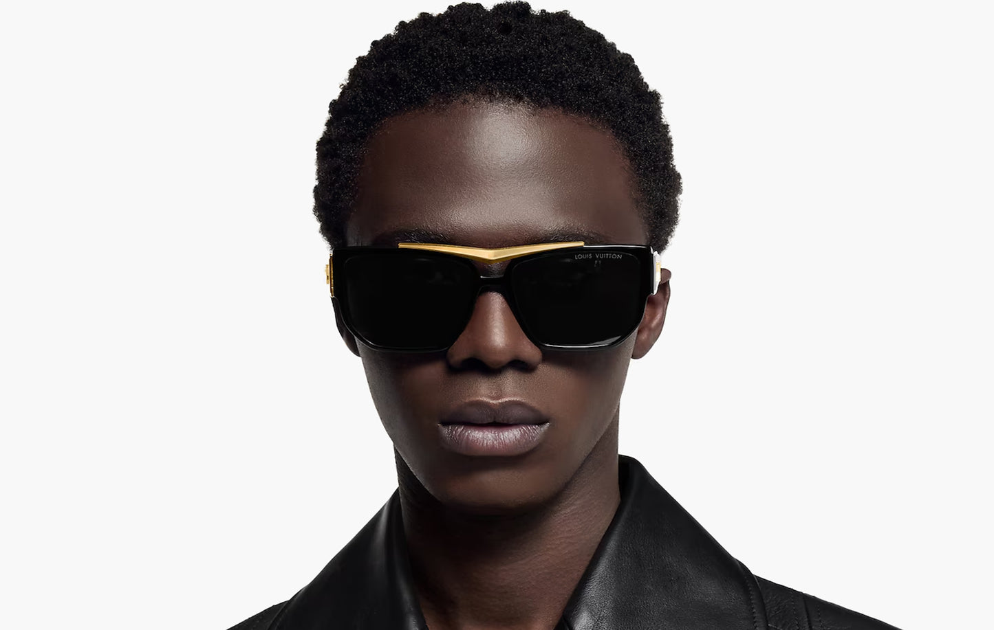 LV Flight Square Sunglasses "Black"
