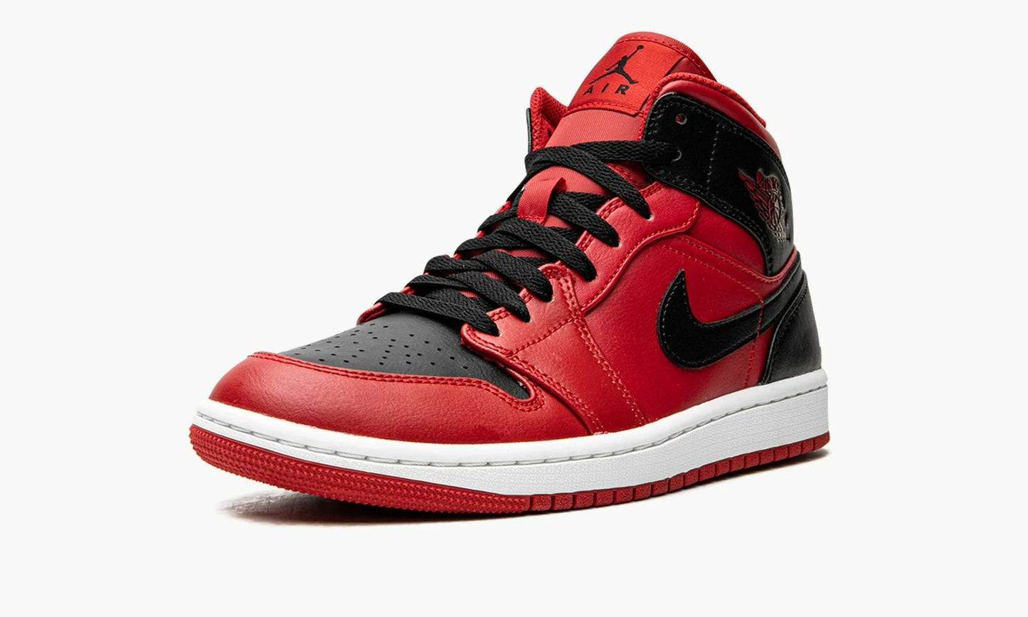 Air Jordan 1 Mid Reverse Bred 2021 - 554724 660 | The Sortage