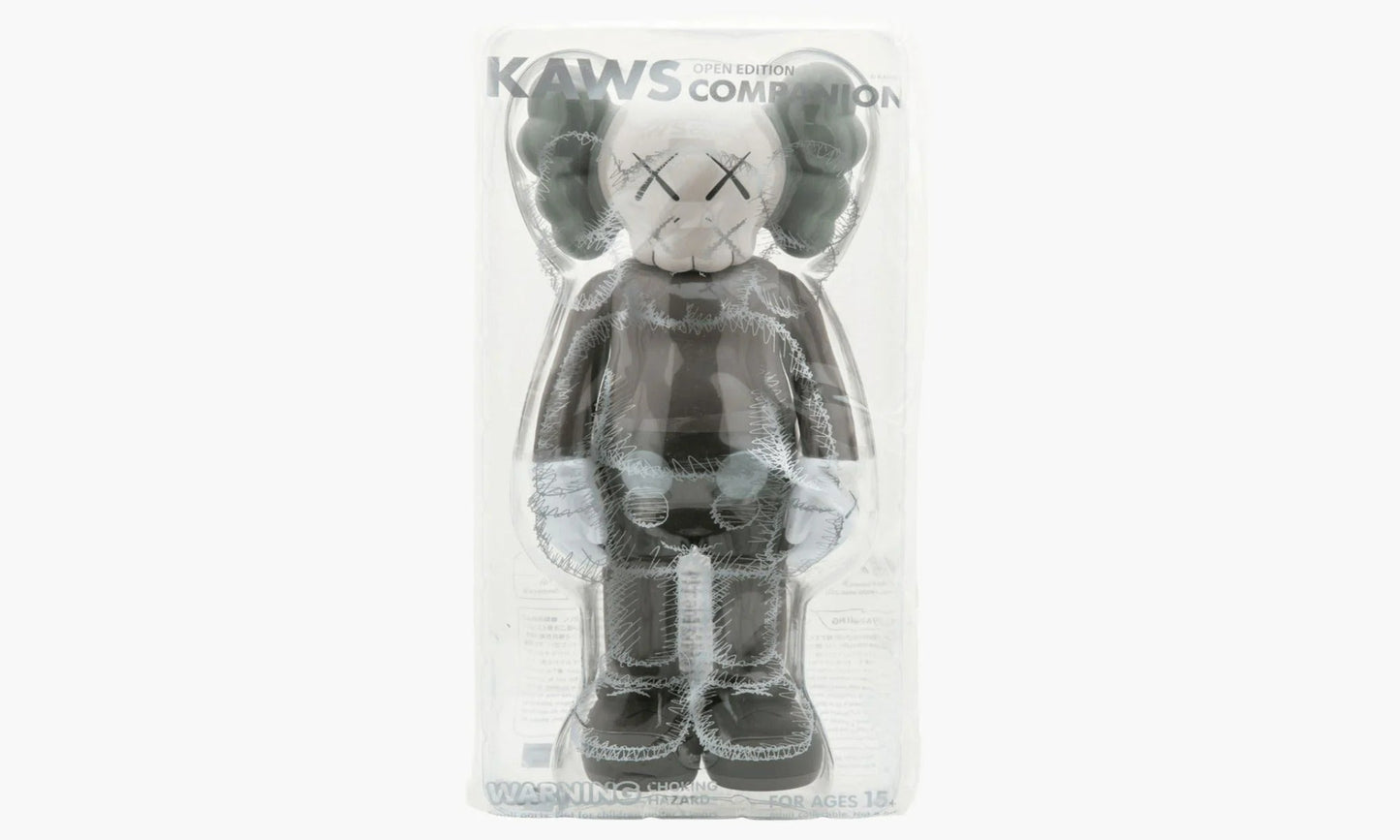 Companion Open Edition Vinyl Figure Brown - KAWS002 | The Sortage