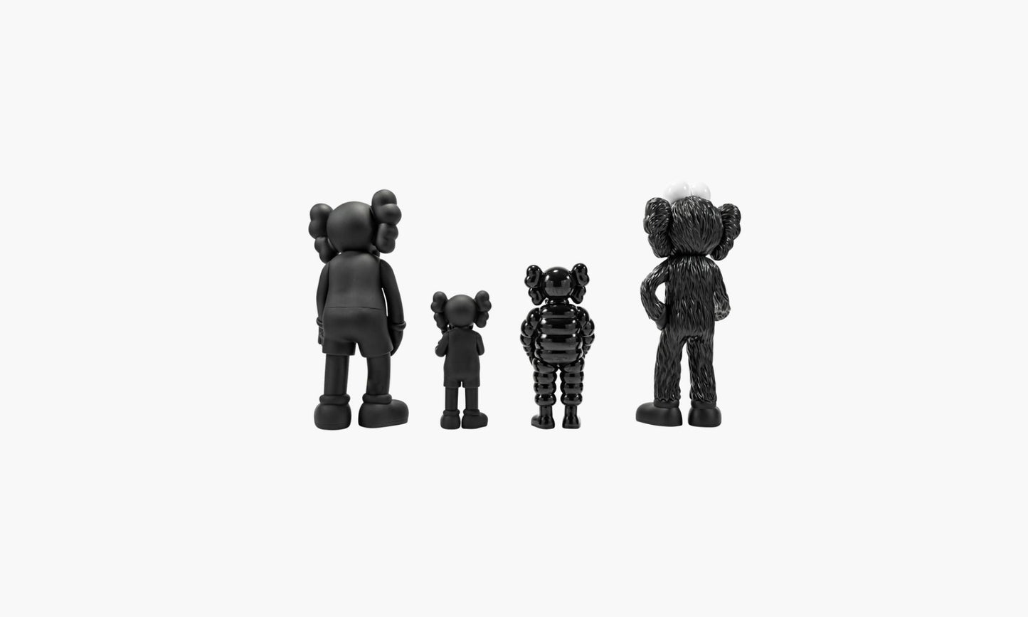 KAWS Family Vinyl Figures Black - KAWS066 | The Sortage