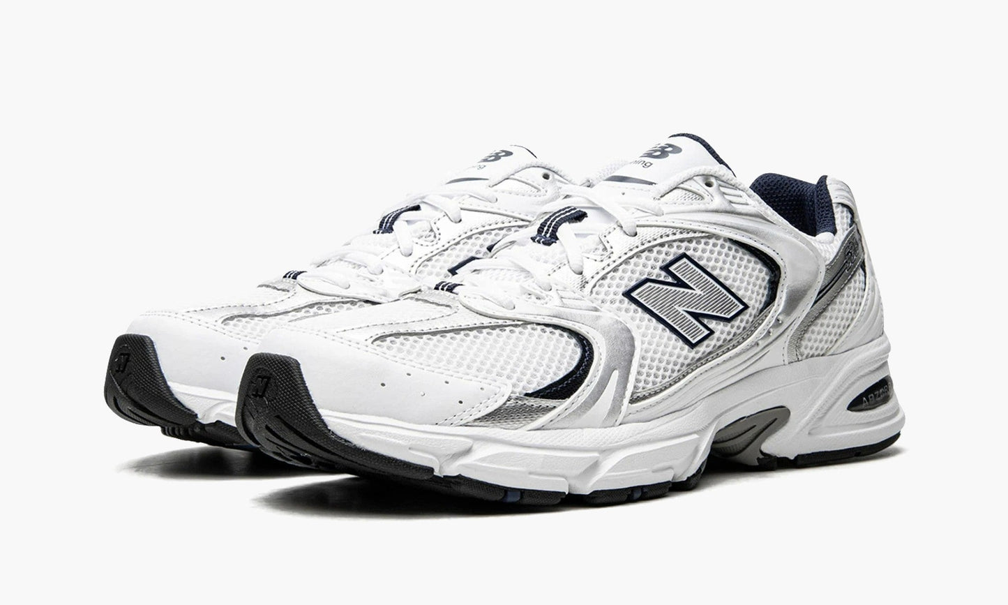 New Balance 530 White Silver Navy - MR530SG | The Sortage