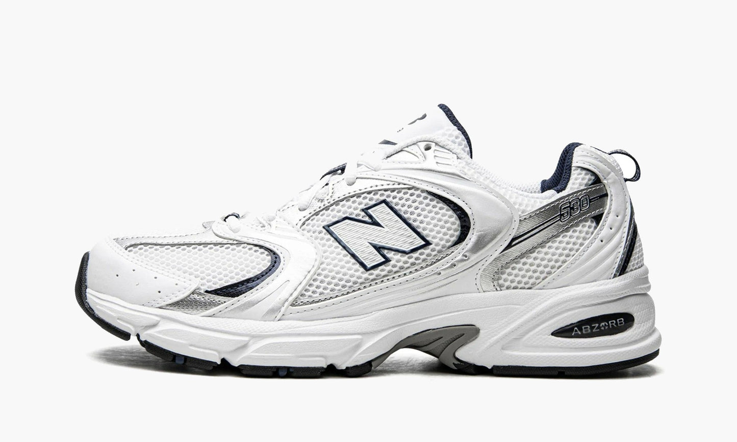 New Balance 530 White Silver Navy - MR530SG | The Sortage