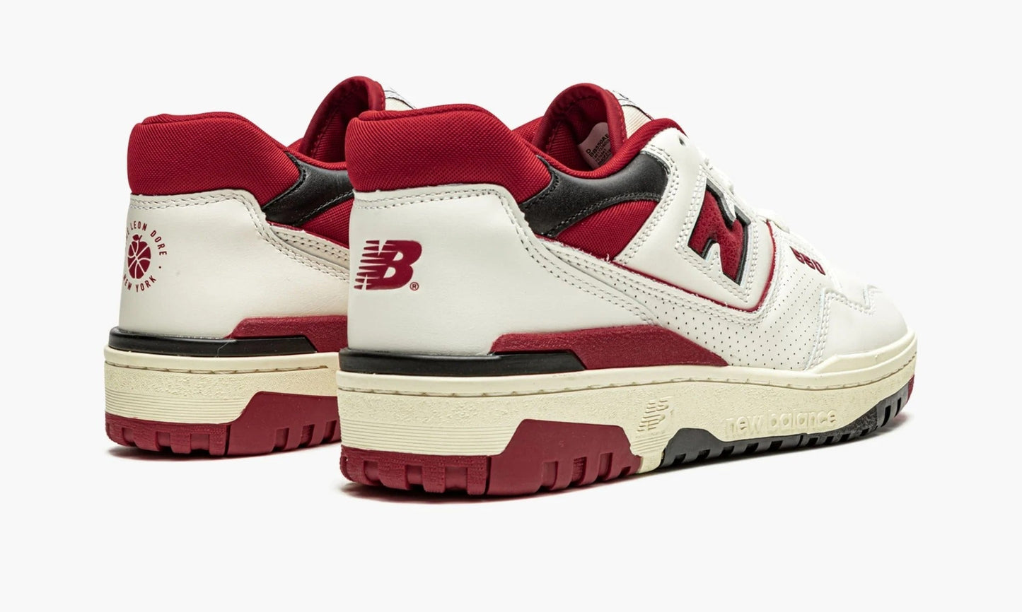 New Balance 550 Aime Leon Dore White Red - BB550AE1 | The Sortage