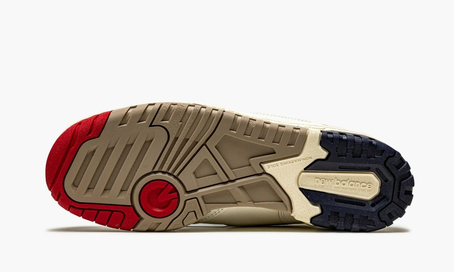 New Balance 550 Aime Leon Dore White Navy Red - BB550A3 | The Sortage