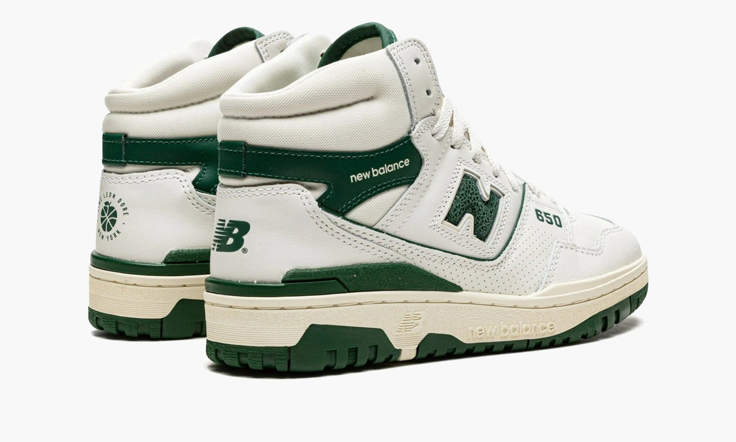 New Balance 650R Aime Leon Dore White Green - BB650RL1 | The Sortage
