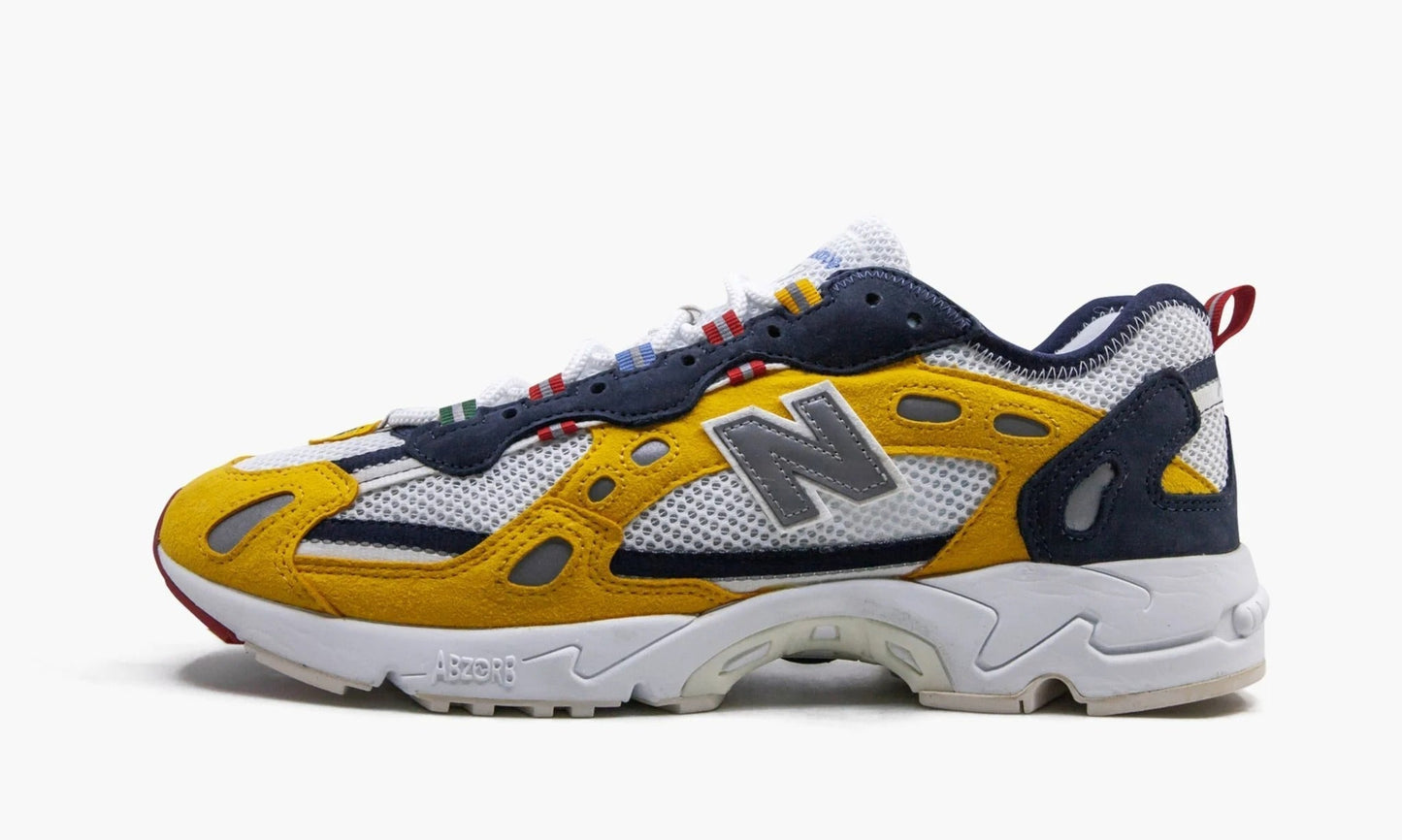 New Balance 827 Abzorb Aime Leon Dore Yellow - ML827ADD | The Sortage